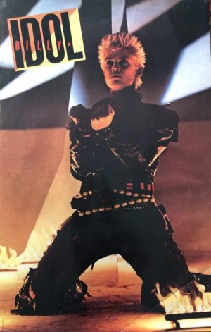 Billy Idol - “Whiplash Smile” album promo 22"x34"