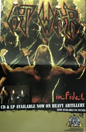 At War - “Infidel” album promo 11"x17"