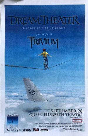 Dream Theater / Trivium - “Vancouver” 11"x17"