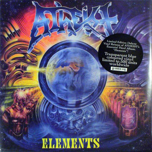 Atheist - "Elements" Blue Vinyl