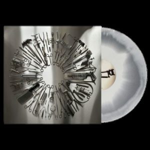 Carcass - "Surgical Steel" Sliver/White Swirl Vinyl