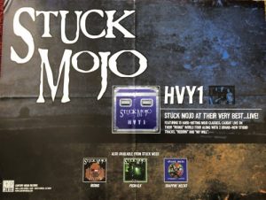 Stuck Mojo - “HVY 1” album promo 18"x24"