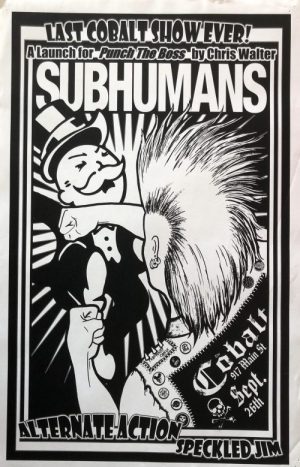 Subhumans - “Vancouver” 11"x17"