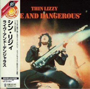 Thin Lizzy - "Live and Dangerous" Japan Mini-LP CD