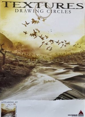 Textures - ”Drawing Circles" album promo 11"x17"