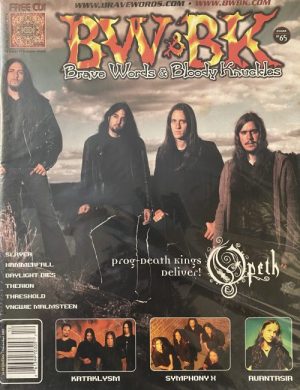 Brave Words & Bloody Knuckles - "Magazine"
