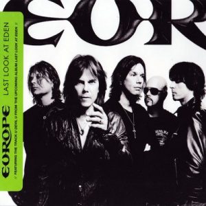 Europe - "Last Look at Eden” CD-EP