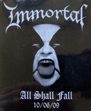 Immortal - "All Shall Fall" Sticker