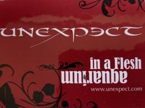 Unexpect - "In a Flesh Aquarium" Sticker