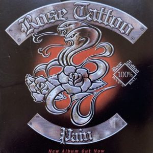 Rose Tattoo - "Pain" Sticker