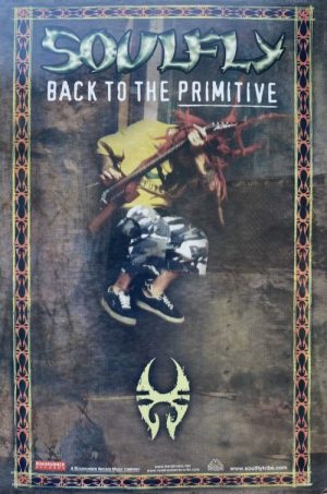 Soulfly - "Back to the Primitive" Postcard