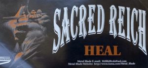Sacred Reich - "Heal" Sticker