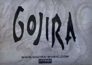 Gojira - "Logo" Sticker