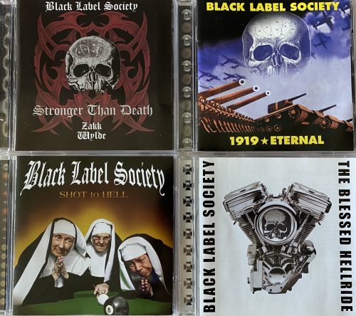 Black Label Society - "Stronger / Shot / Hangover / Blessed" 4CD Bundle