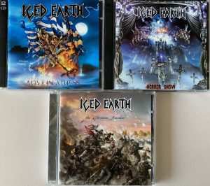 Iced Earth - "Alive In Athens / Horror Show / The Glorious Burden" 3CD Bundle