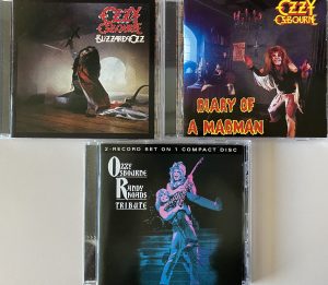 Ozzy Osbourne - "Blizzard of Ozz / Diary of a Madman / Tribute" 3CD Bundle