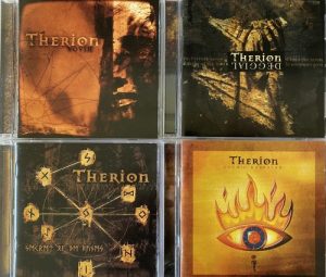 Therion - "Deggial / Voivin / Gothic / Secrets of the Ruin" 4CD Bundle