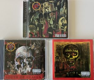 Slayer - "Reign in Blood / Season in the Abyss / South of Heaven" 3CD Bundle