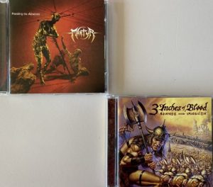 Martyr / 3 Inches of Blood - "Feeding The Process / Advance..." 2CD Bundle