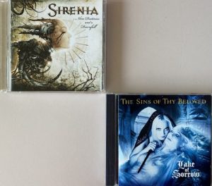 Sirenia / Sins of thy Beloved, The - "Nine... / Lake..." 2CD Bundle