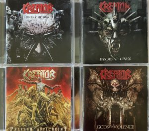 Kreator - "Enemy / Hordes / Phantom / Gods" 4CD Bundle