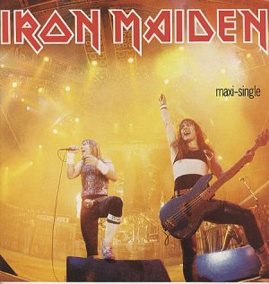 Iron Maiden - "Running Free (Live) / Sanctuary (Live) / Murders (Live)" 12" Vinyl