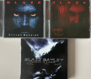 Blaze Bayley - "Silicone Messiah / Blood & Belief / Promise" 3CD Bundle